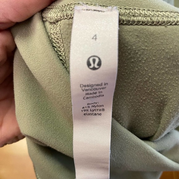 Lululemon Align HR Yoga Running Outdoor Rosemary Green Pants - Picture 9 of 9